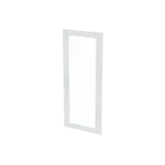 CTT28S drzwi, transparentne, białe do obudów typu ComfortLine z zamkiem, 1221x521mm (WxS)