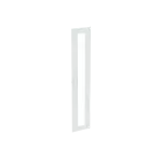 CTT19S drzwi, transparentne, białe do obudów typu ComfortLine z zamkiem, 1371x271mm (WxS)