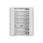 CU36VM obudowa biała p/t, 144M, IP30, 125A, II klasa, 1014x865x125mm (WxSxG) | szyny DIN + media | drzwi pełne | N+PE bezśrubowe