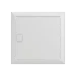 BL610 drzwi z ramką, pełne, białe do obudów UK61…, 372x384mm (WxS)