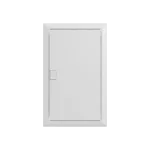 BL630 drzwi z ramką, pełne, białe do obudów UK63…, 622x384mm (WxS)