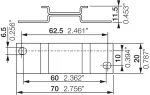 ADP.01 adapter do montażu śrubowego CM-S 22,5mm