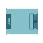 41Z92 drzwi, transparentne, petrol blue do obudów MISTRAL41F 4M
