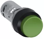 CP4-10G-20 przycisk wypukły bistabilny 2NO zielony