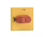 OHYS1AH Pokrętło wyboru żółto-czerwone IP54 do OT16...80F, na wałek 6mm, oznaczenie: I-0, ON-OFF