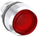 MP3-31R przycisk wypukły monostabilny podświetlany czerwony