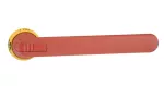 OHY275J12 Rączka żółto-czerwona IP65, długość 275mm, na wałek 12mm, oznaczenie: I-0, ON-OFFokada kłódkowa w pozycji OFF