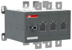 OT800E03C Przełącznik (I-0-II) 800A, 3P, napęd z przodu, bez wałka i rączki, montaż na płycie montażowej, zestaw śrub do zacisk