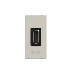 R2185.8 BL Ładowarka USB 2.000mA z LED, 1-krotna - 1M - Biały