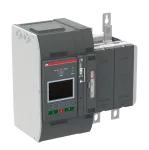 OXB400E1S3QB Przełącznik automatyczny 400A 1P+N jednoczesny, 200–480 VAC, I-O-II, sterownik Level 3 LCD, zasilanie od dołu