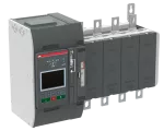 OXB400E3S3QB Przełącznik automatyczny 400A 3P+N jednoczesny, 200–480 VAC, I-O-II, sterownik Level 3 LCD, zasilanie od dołu