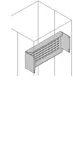 PCBS3060 Wygorodzenie puste; forma 2a-3a; 300x600mm (WxS)