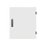 TZB204 drzwi, pełne, szare do obudów typu TwinLine z szyldem i wkładką dwupiórową, 643x539mm (WxS)