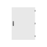 TZB307 drzwi, pełne, szare do obudów typu TwinLine z szyldem i wkładką dwupiórową, 1093x789mm (WxS)