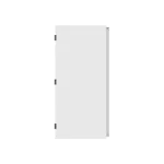 TZB207L drzwi, strona lewa, pełne, szare do obudów typu TwinLine bez zamka, 1093x525.5mm (WxS)