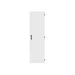 TZB212R drzwi, strona prawa, pełne, szare do obudów typu TwinLine z szyldem i wkładką dwupiórową, 1843x539mm (WxS)
