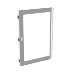 TZT307L drzwi, strona lewa, transparentne, szare do obudów typu TwinLine bez zamka, 1093x789mm (WxS)