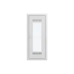 UK663CW obudowa biała p/t, 36M, IP30, 63A, II klasa, 872x384x97mm (WxSxG) | szyny DIN + media | drzwi WiFi | N+PE bezśrubowe