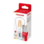 TOSHIBA Żarówka LED FILAMENT ST64 E27 4.5W 2700K