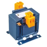 STM 63 230/ 24V Jednofazowy transformator EI IP00 separacyjny lub bezpieczeństwa z karkasem jednokomorowym