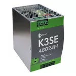 K3SE 48024 3x400/ 24VDC 20A Zasilacz impulsowy stabilizowany IP20 na szynę DIN TH-35 z zabezpieczeniem, możliwością regulacji napięcia