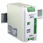 KSR 06012 230/ 12VDC 5,0A Zasilacz impulsowy stabilizowany IP20 na szynę DIN TH-35 z zabezpieczeniem mozliwością regulacji napięcia