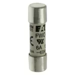 FWC-6A10F Wkładka szybka, 6 A, AC 600 V, 10 x 38 mm, aR, UL