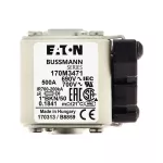 170M3471 Wkładka szybka, 500 A, AC 690 V, compact size 1, aR, IEC, UL