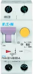 PKNM-32/1N/B/003-A-MW Wyłącznik kombinowany 10kA, In=32A, IΔN=0,03A, char. B, Typ A, 1+N bieg. Seria PKNM