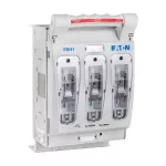 EBH3O3TM2 Rozłącznik bezpiecznikowy poziomy, 630 A, AC 690 V, NH3, AC22B, 3P, IEC, montaż na płycie, śruby M12
