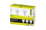 G-TECH ŹRÓDŁO ŚWIATŁA LED, 3pcs., A-G, GU10, 3000K, 5,0W, AC220-240V, 120°, 400lm, 54mA