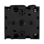 T0-2-8241/EZ Przełącznik krokowy, Styki: 3, 20 A, tabliczka: 0-3, 45 °, 3 kroki, 45°, bez samopowrotu, montaż natablicowy 22,3 mm, pokrętło czarne bez możliwości blokady
