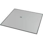 XSPBU0808A Podłogowa płyta, aluminum, WxD = 800 x 800 mm