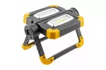 NAŚWIETLACZ WORKY LED, 2x10W COB, 1200lm, 6400K, POWERBANK 5000mAh 5V 1A, USB-C, IP44