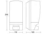 STEINEL Oprawa 60W Steinel L 1 z czujnikiem czarna