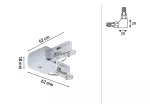 PAULMANN URail Łącznik L Chrom