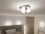 PAULMANN Lampa sufitowa łazienkowa GOVE LED G9 max.3x20W IP44 230V chrom satyna / metal