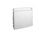 PNF-HW 2x18W Plast. obudowa instal., białe drzwi, przystosowane do ścian pustych, podtynk., IP40, 2 rzędy, 2x18 modułów