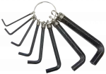 Zestaw kluczy imbusowych HEX 2-10 mm 8cz