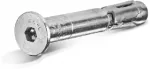R-SPL Kotwa tulejowa M8x90 mm do najwyższych obciążeń, wersja z łbem stożkowym, [OP 50]