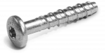 R-LX wkręt do betonu M6 7,5x40 mm, łeb soczewkowy, ocynk galwaniczny, [OP 100]