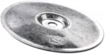 Podkładka stalowa okrągła fi zew 40mm / fi wew 2,5mm, alu-cynk [OP 100]
