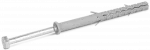 KD Kołek ramowy 10x80mm z długą strefą rozporu z wkrętem z łbem 6-cio kątnym, [OP 14]