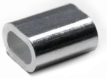 Tuleja aluminiowa do zaklepywania linek 2,0 mm, 8szt