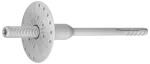 R-TFIX-8S Kołek fasadowy wkręcany 8/155mm z obtryskiem (R-TFIX-TOOL-RED: powierzch., R-TFIX-TOOL-GREEN zagł.) [OP 200]