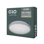 ORO-NUBE-SILVER-24W-DW Plafon LED