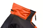 Kurtka robocza ostrzegawcza softshell z kapturem, pomarańczowa, rozmiar XL