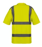 T-shirt ostrzegawczy, ciemny dół, żółty, rozmiar XL