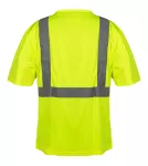 T-shirt ostrzegawczy, żółty, rozmiar XL