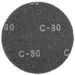 Siatka ścierna na rzep, 225 mm, K80, do szlifierki 59G260, 59G264, 59G265,10 szt.